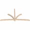 Ekena Millwork Davenport Smooth Timber Gable Bracket, Douglas Fir, 108"W x 63"H x 3 1/2"D x 3 1/2"F, 14/12 Pitch GBW108X63X0404DAV00SDF - alternate 4